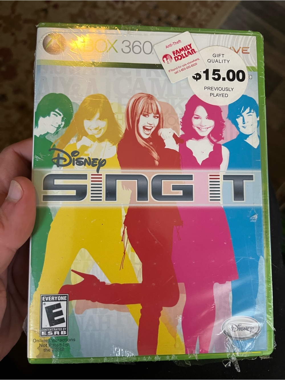 Disney Sing It (2008) Microsoft Xbox 360 Karaoke Music Game Brand New Sealed